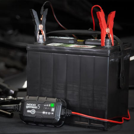 Redresor Noco Genius 5 auto moto 6V / 12V 5A pentru acumulatori maxim 120A Plumb-Acid AGM GEL VRLA Litiu [6]