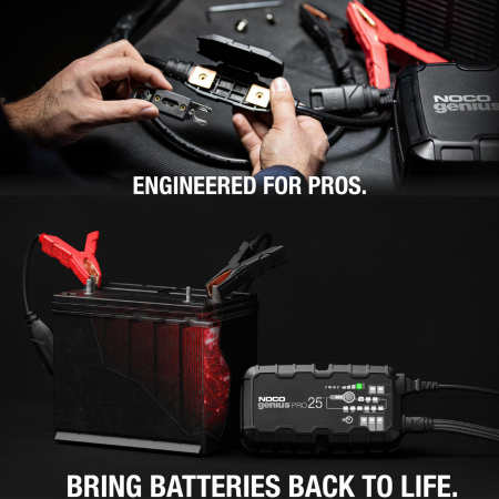 Redresor Acumulatori 6V 25A 12V 25A 24V 12A Smart , Nocogenius Pro25 [5]