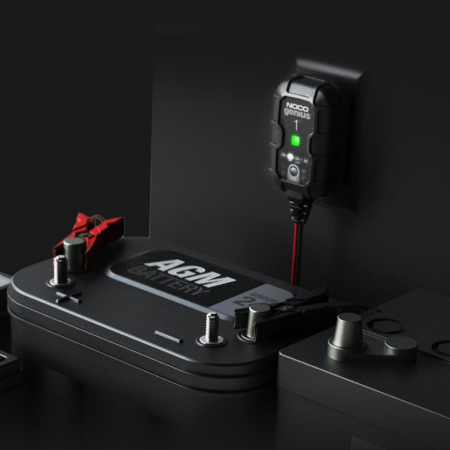 Redresor Noco Genius 1 auto moto 6V / 12V 1A pentru acumulatori maxim 30A Plumb-Acid AGM GEL VRLA Li-Ion [5]