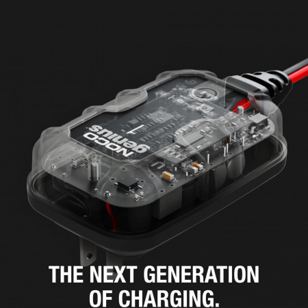 Redresor Noco Genius 1 auto moto 6V / 12V 1A pentru acumulatori maxim 30A Plumb-Acid AGM GEL VRLA Li-Ion [4]