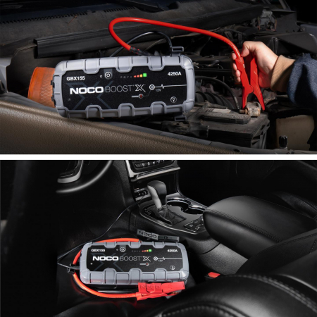 Robot Pornire Auto, Jump Starter Auto 12V Portabil, Curent Pornire 4250A Litiu-Ion, Noco Boost Gbx155 [8]