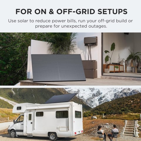 Kit Generator Solar EcoFlow Delta Pro 3 + 2 Panouri Solare Rigide 400W [16]