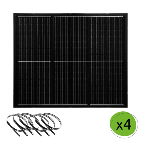 Kit solar complet ultra-usor 800W pentru balcon cu microinvertor 800W si stocare 2kWh [1]