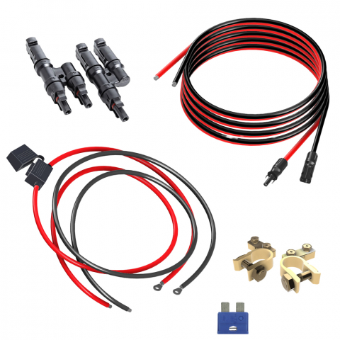 Sistem fotovoltaic off-grid 200W cu baterie 122Ah si invertor 500W [7]