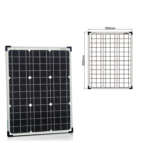 Kit fotovoltaic off-grid 50W pentru aplicatii de baza [1]