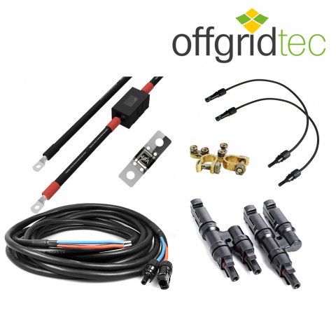 Sistem fotovoltaic rulota off-grid 300W, MPPT 30A, panouri solare negre, MobileBlack l [4]