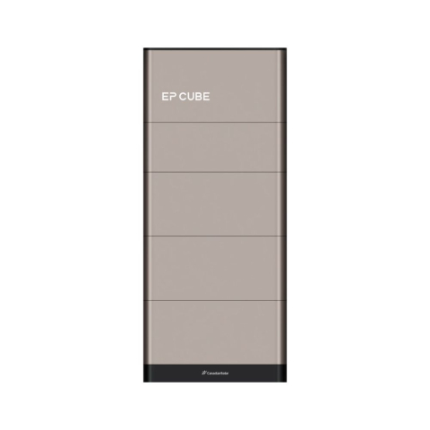 Kituri solare hibrid - Sistem stocare Canadian Solar EP Cube All-in-One, invertor hibrid monofazat 7.6kW + baterie LiFePO4 15kWh