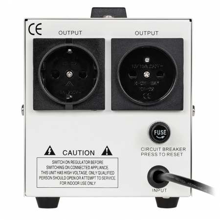 Stabilizator de Tensiune Automat 500VA, 150–270V AC, Monofazat, Kemot [4]