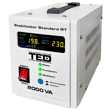Stabilizatoare Tensiune - Stabilizator Tensiune Automat 2000Va Ted Electric
