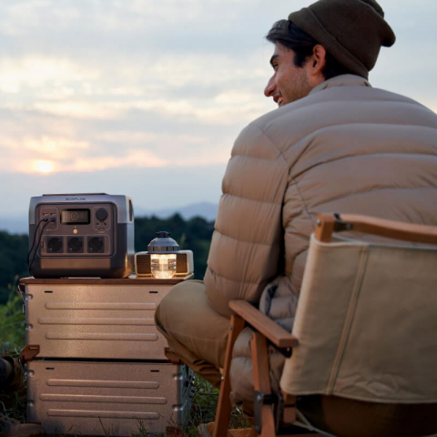 Statie de alimentare portabila 768Wh 800W EcoFlow River 2 Pro [8]