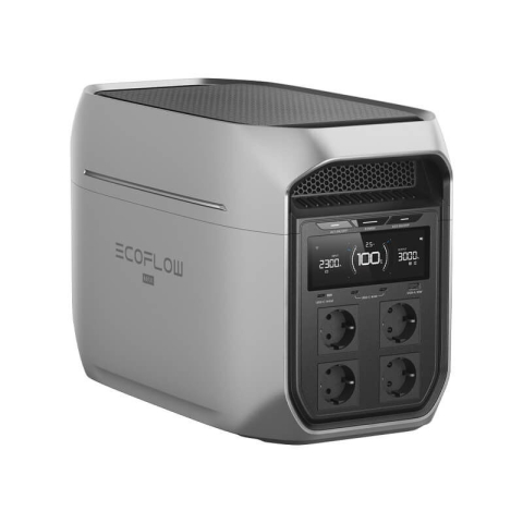 Kit generator solar portabil EcoFlow Delta 3 Max Plus 2048Wh, 3000W + panou 160W [7]