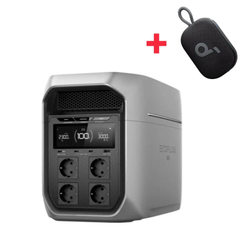 Statii de alimentare EcoFlow - Statie de alimentare EcoFlow Delta 3 Max Plus 2048Wh, 3000W