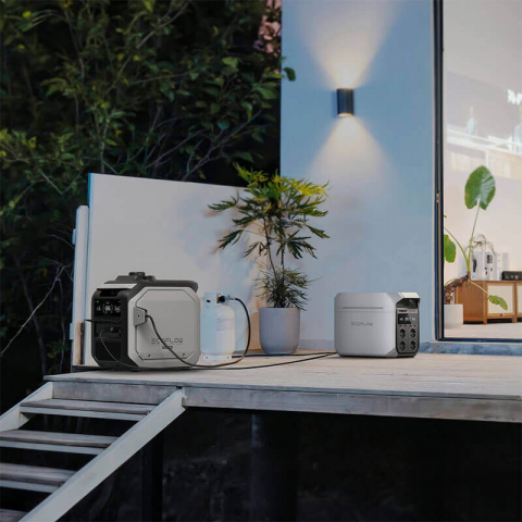 Kit Generator Solar Portabil 1024Wh 1800W EcoFlow Delta 3 Plus + panou 2 x 220W [15]