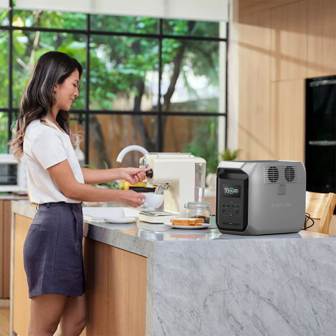 Statie de alimentare portabila 1536Wh 1800W EcoFlow Delta 3 1500 [8]