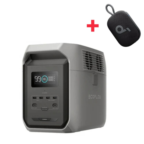 Energie Solara Portabila - Statie de alimentare portabila 1536Wh 1800W EcoFlow Delta 3 1500