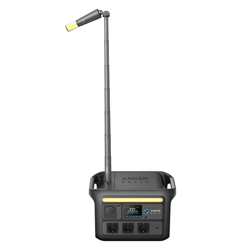 Kit Generator Solar Portabil 768Wh 1200W Anker Solix C800X + panou solar 100W (2x) [11]