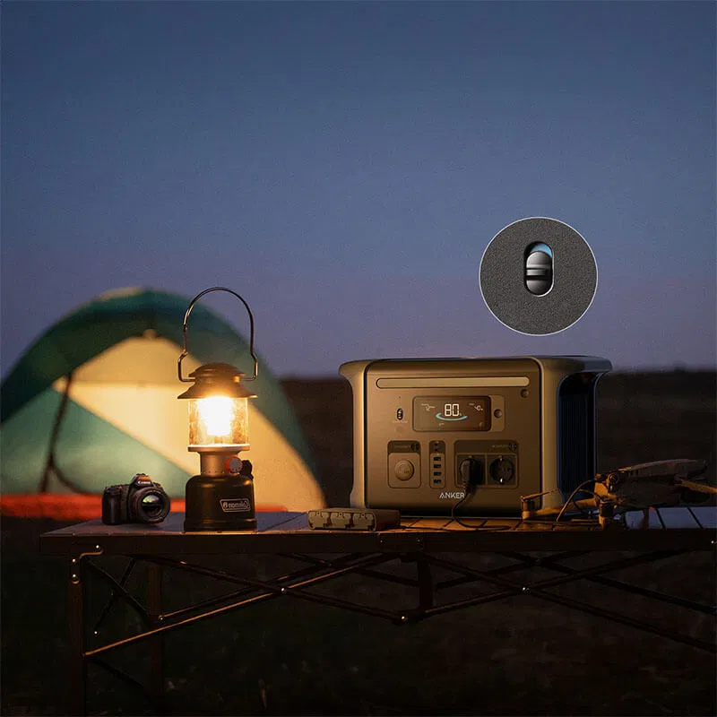 Kit Generator Solar Portabil 1536Wh 1800W Anker Solix F1500 + panou solar 100W [10]