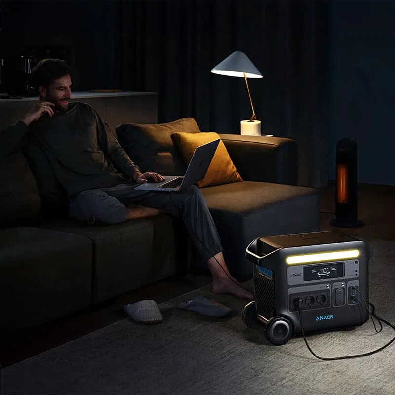 Kit Generator Solar 2048Wh 2400W Anker Solix F2000 (PowerHouse 767) + panou solar 200W (2x) [14]