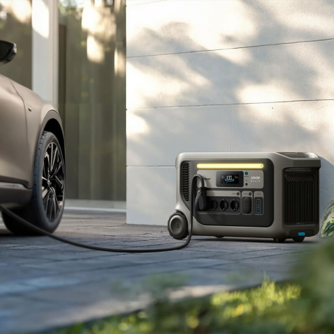 Kit generator solar portabil Anker Solix F3000, 3.072Wh, 3600W cu panou 400W [14]