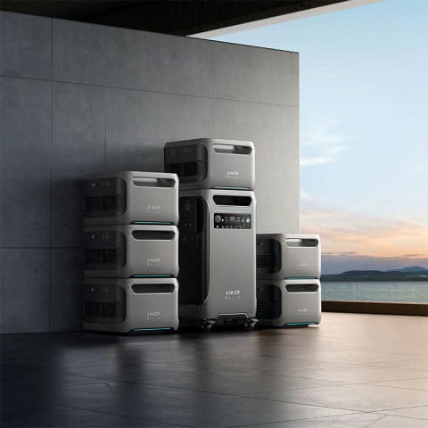 Kit Generator Solar 26,880Wh 6000W Anker Solix F3800 + BP3800 + panou solar 3 x 400W (1200W) [17]