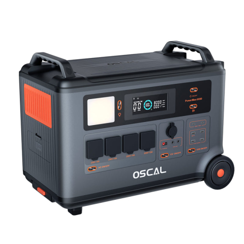 Kit Generator solar portabil OSCAL PowerMax 6000W 3600Wh + 2 panouri 200W [4]