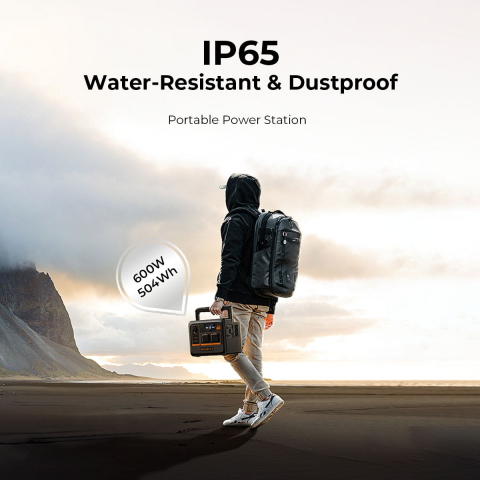 Kit Generator Solar Portabil 600W 504Wh, Bluetti AC60P + panou 200W Bluetti [18]