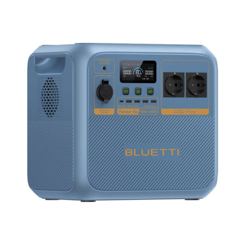 Kit Generator Solar Portabil Bluetti Pioneer Na sodium-ion 1500W 900Wh + 2X Panou 200W [6]