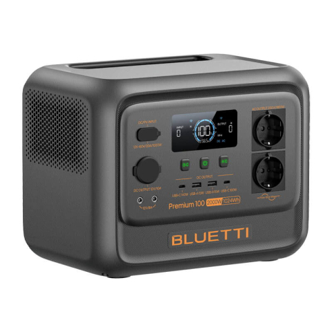 Statie de alimentare portabila Bluetti Premium 100 V2, 1800W 1024Wh, Ecran LCD, LiFePO4, Putere de varf 3600W [5]