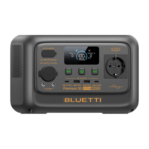 Statie de alimentare portabila Bluetti Premium Elite 30 V2 600W 320Wh [4]