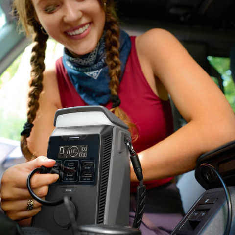 Statie de alimentare portabila EcoFlow TRAIL Plus 300 DC 288Wh, 90.000 mAh [9]