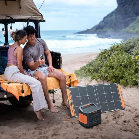 Kit generator solar portabil 2000W 1264Wh Jackery Explorer 1000 Plus + panou 200W [9]