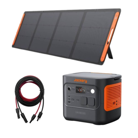 Generatoare Solare Jackery - Kit generator solar portabil 2200W 2042Wh Jackery Explorer 2000 V2 + panou 200W