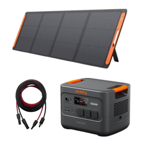 Generatoare Solare Jackery - Kit generator solar portabil 3600W 3072Wh Jackery Explorer 3000 V2 + panou 200W