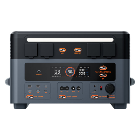 Kit generator solar portabil 2400W 9.9kWh Oscal PowerMax 2400Pro baterie auxiliara + panouri 4 x 200W [4]