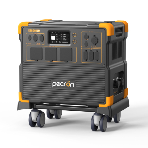 Statie de alimentare portabila Pecron E3800LFP 3840Wh 4200W + Carucior CADOU [1]