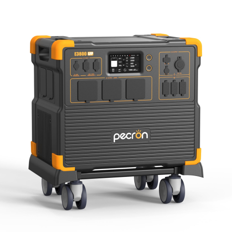 Toate statiile de alimentare - Statie de alimentare portabila Pecron E3800LFP 3840Wh 4200W + Carucior CADOU