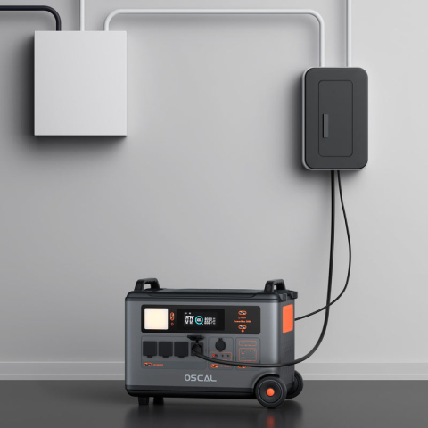 Kit generator solar portabil 3600W 3600Wh Oscal PowerMax 3600 + panou 400W [15]