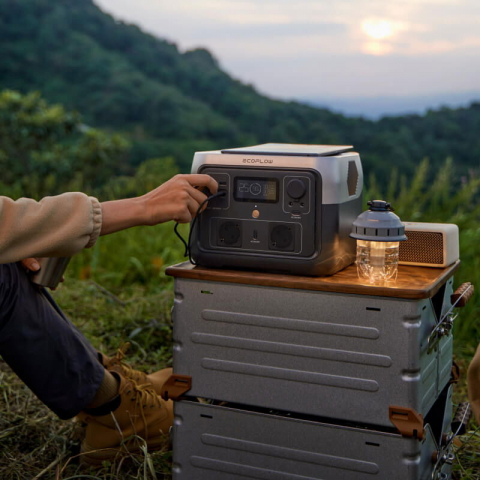 Statie de alimentare portabila 512Wh 1000W EcoFlow River 2 Max [9]