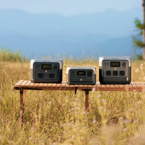 Kit generator solar portabil 512Wh 1000W EcoFlow River 2 Max + panou 110W [15]