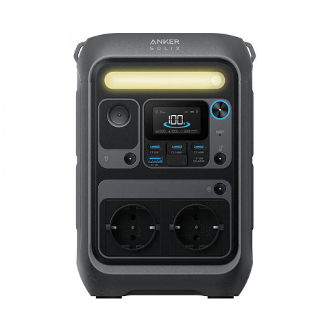 Statii de alimentare Anker - Statie de alimentare portabila Anker Solix C300X AC 288Wh 300W