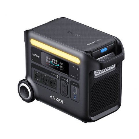 Statie de incarcare portabila Anker Solix F2600, 2560Wh 2400W, LiFeP04, 10 porturi, lumina LED [2]