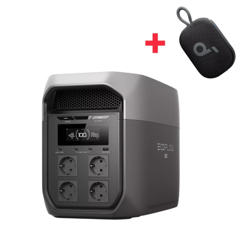 Statii de alimentare EcoFlow - Statie de incarcare portabila EcoFlow Delta 3 Max 2048Wh, 2400W
