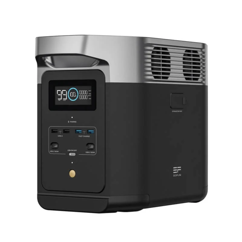 Energie Solara Portabila - Statie de alimentare portabila Ecoflow Delta 2 1024Wh 1800W