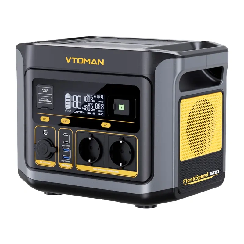 Statii de alimentare VTOMAN - Statie de incarcare portabila VTOMAN FlashSpeed600 600W 499Wh