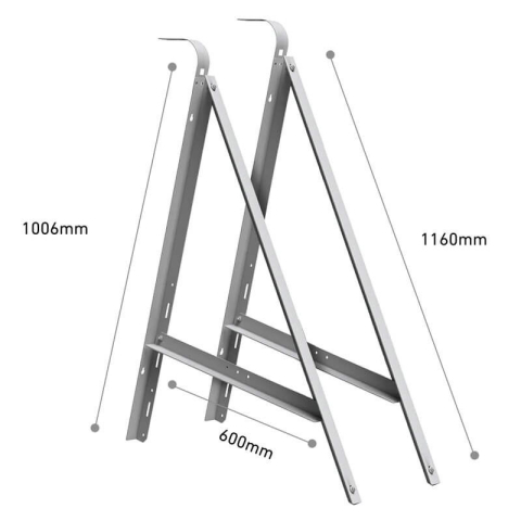 Suport ajustabil panouri solare Anker Solix pentru balcon set 2 perechi [2]