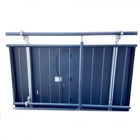 Suport pentru module solare pentru balustrada de balcon, potrivit pentru module cu inaltimea cadrului de 30 mm [1]