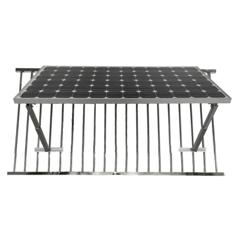 Suport pentru panouri fotovoltaice pentru balustrade de balcon [1]