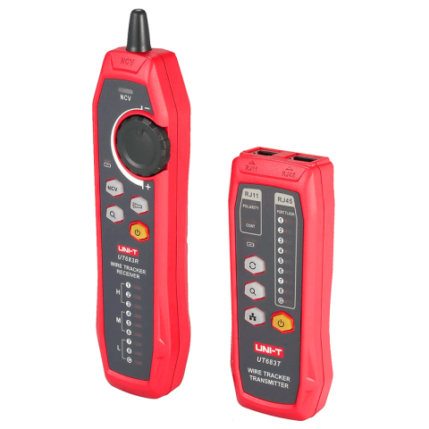 Tester Continuitate Cablu Uni-T UT683KIT, Kit Complet, RJ45 RJ11 BNC, Scurtcircuit [2]