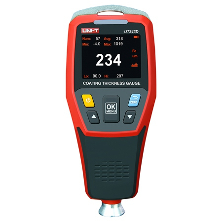 Testere - Tester Grosime Vopsea Uni-T UT343D, Masurare Caroserie Auto, USB, Memorie, Afisaj LCD