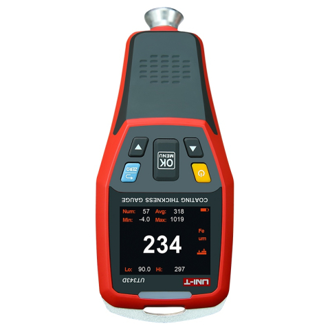 Tester Grosime Vopsea Uni-T UT343D, Masurare Caroserie Auto, USB, Memorie, Afisaj LCD [2]